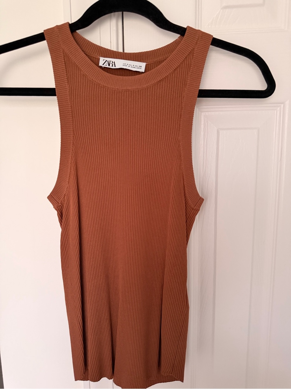 Zara Ribbed Tank - size S